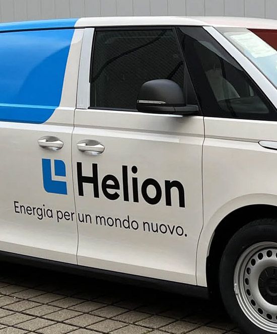 Branding der «Helion» Fahrzeugflotte